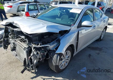 2022 Nissan Sentra S Xtronic Cvt from USA, damaged, VIN 3N1AB8BV1NY293123